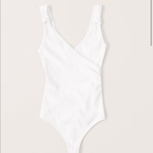 Abercrombie Sleeveless Wrap Bodysuit